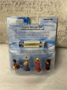 Heroes of Faith Noah’s Wife and Her Three Daughters in Law Figures